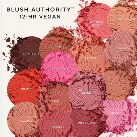 3/$30 NIB tarte Amazonian Clay 12 Hour Blush - White Peach - Picture 4 of 8